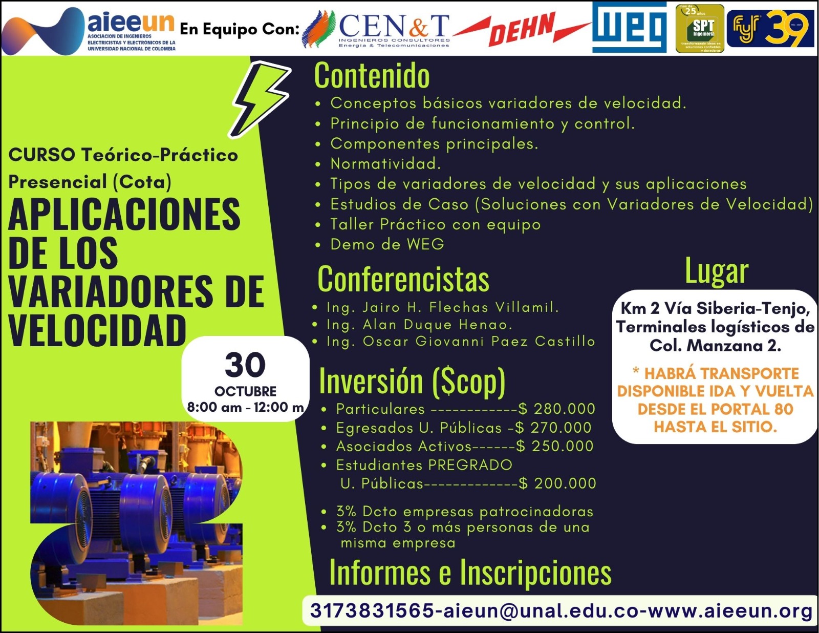 Aplicaciones de los Variadores de Velocidad
