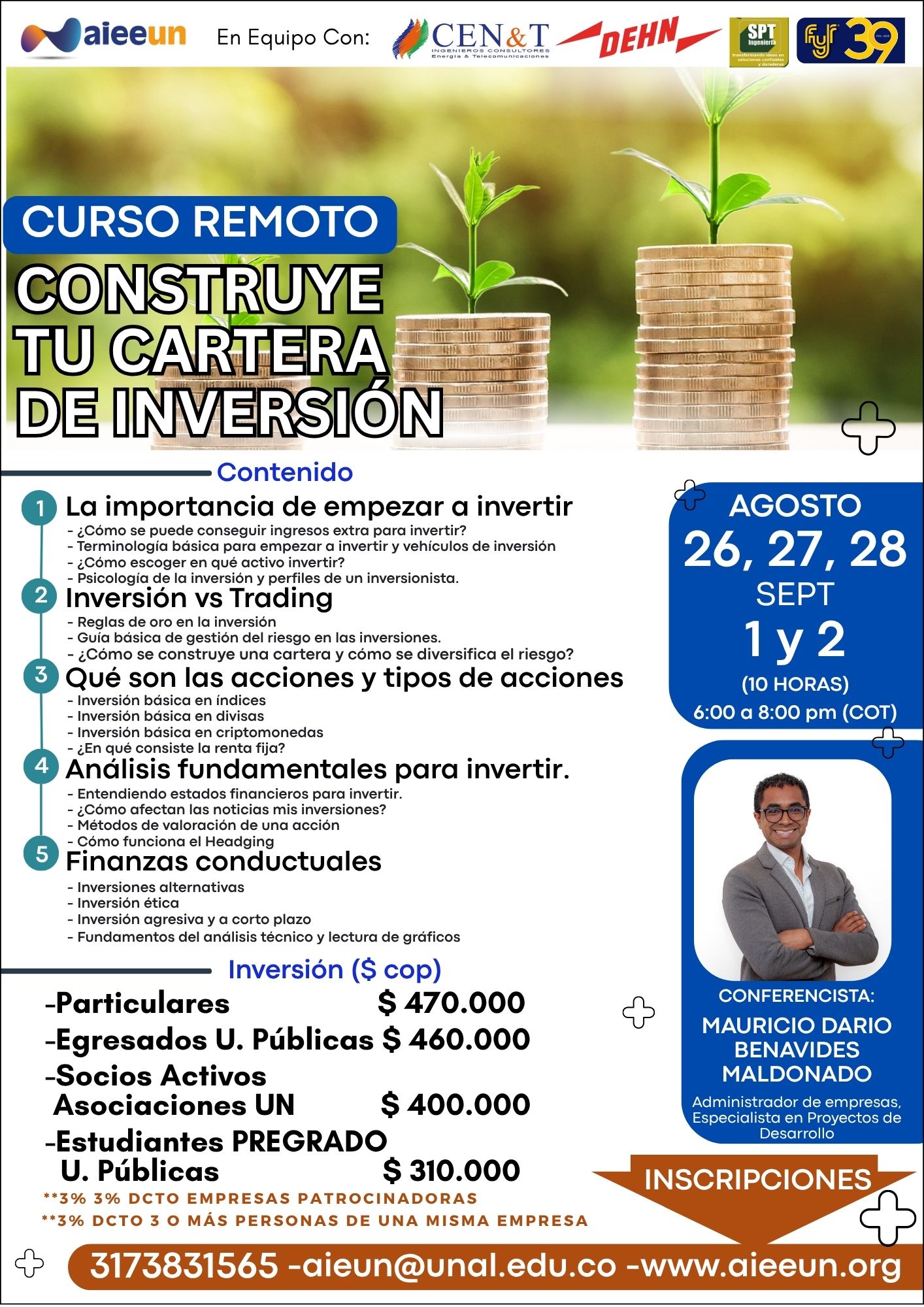 Curso Virtual "Construye tu Cartera de Inversión"