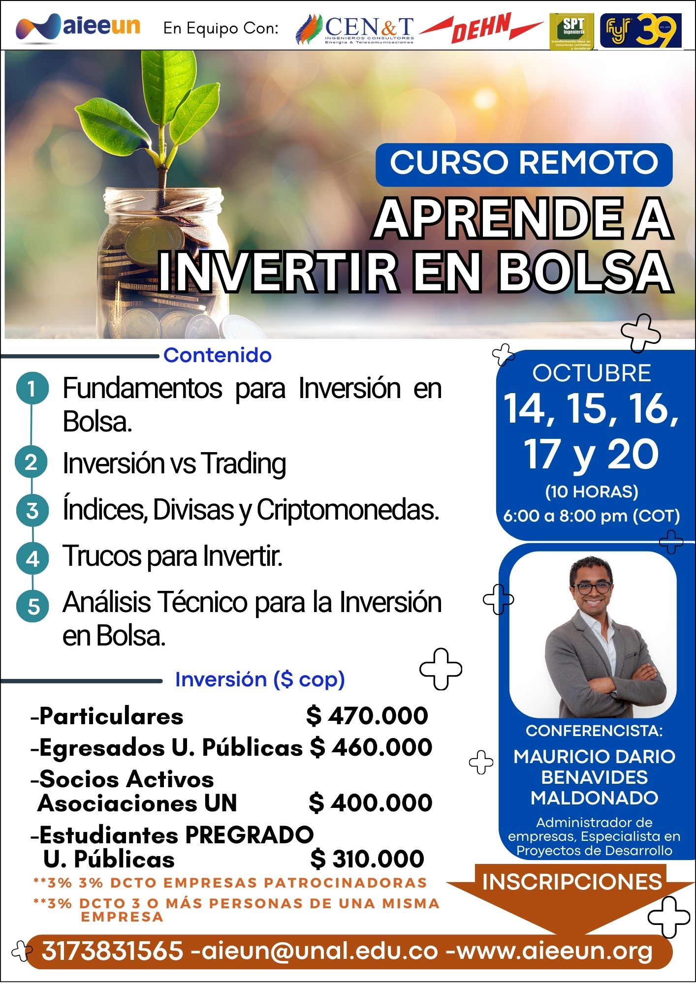 Curso Virtual "Aprende a Invertir en Bolsa"